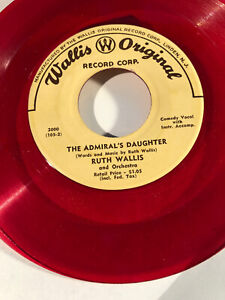 Ruth Wallis Record 45 RPM Drill 'em All / Down in the Bahamas  2014-45