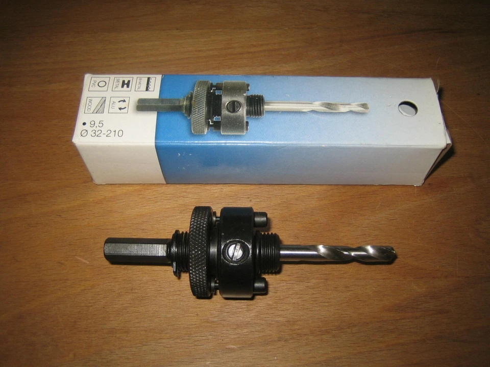 MK-FIX BV MK-Fix Aufnahmeschaft AS2 Zentrierbohrer Zylindersäge Lochsäge Bohrkrone Adapter