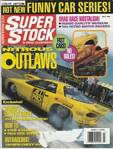 REVISTA ILUSTRADA SUPER STOCK & DRAG "¡NUEVA SERIE DE AUTOS DIVERTIDOS!" JULIO 1996 - Imagen 1 de 3