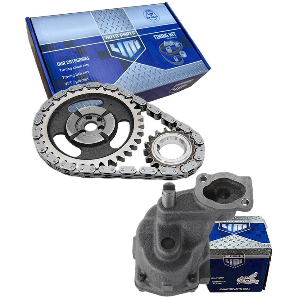 Timing Chain Kit & High Volume Oil Pump For Chevrolet 5.0L, 5.7L; 91-02 - Image 1 of 4