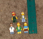 5 figurines de collection LEGO Les Simpson Krabapple Hibbert Smithers Willie Gy
