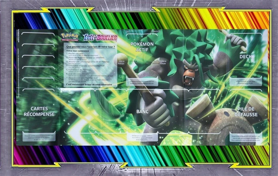 Tapis de Jeu - Playmat - Pokemon : Gorythmic - EB01 - Photo 1/1