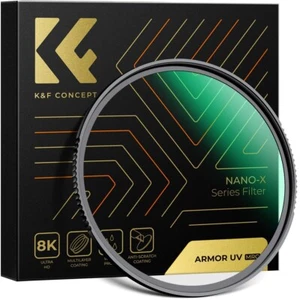 K&F Concept NANO-X 77mm Explosive-Proof MCUV Lens Protection Filter 37mm-95mm - Picture 1 of 14