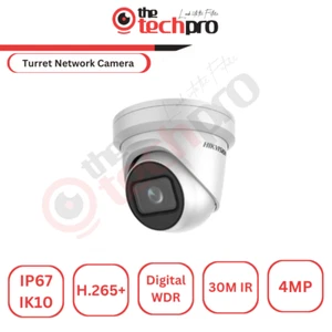 Hikvision 4 MP Outdoor WDR Motorized Varifocal Turret Network Camera - Picture 1 of 1