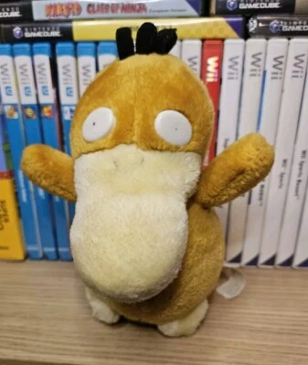 Pokemon Enton Psyduck Hasbro Stofftier Plüschfigur Vintage Retro Nintendo 90er - Bild 1 von 4