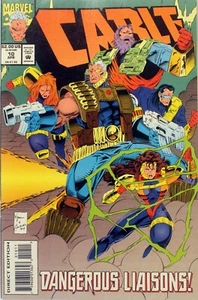 Marvel Comics Cable Dangerous Liaisons! vol. 1 no. 10 April 1994 - Picture 1 of 2