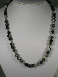 20" Agate Bead Necklace - Picture 1 of 2