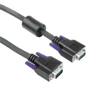 Hama 7,5m VGA-Kabel D-Sub 15Pol für PC TFT LCD CRT HD Monitor Beamer Bildschirm - Bild 1 von 4
