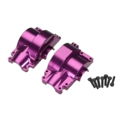 DuraTrax Aluminum Front Transmission Case - Purple for DuraTrax Warhead DTXC4561 - Image 1 of 2