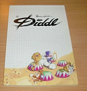 Diddl Din-A5 Nr 141 Schreib / Notiz-Block Raubtiermanege 27 Blatt / Blätter Lg38 - Bild 1 von 3