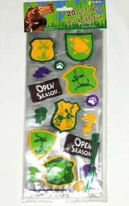~~OPEN SEASON ~~ 20 CELLO GIFT BAGS 11" X 5" , PARTY SUPPLIES - Picture 1 of 1