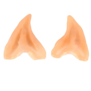 Disfraz de puntas para orejas de látex para adultos Hada elfa alienígena Hobbit Spock LARP Cosplay Warcraft - Imagen 1 de 5