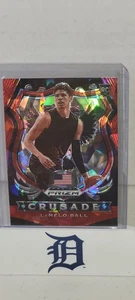 2020-21 Panini Prizm Draft Picks - LaMelo Ball CRUSADERS RED RC - Imagen 1 de 2