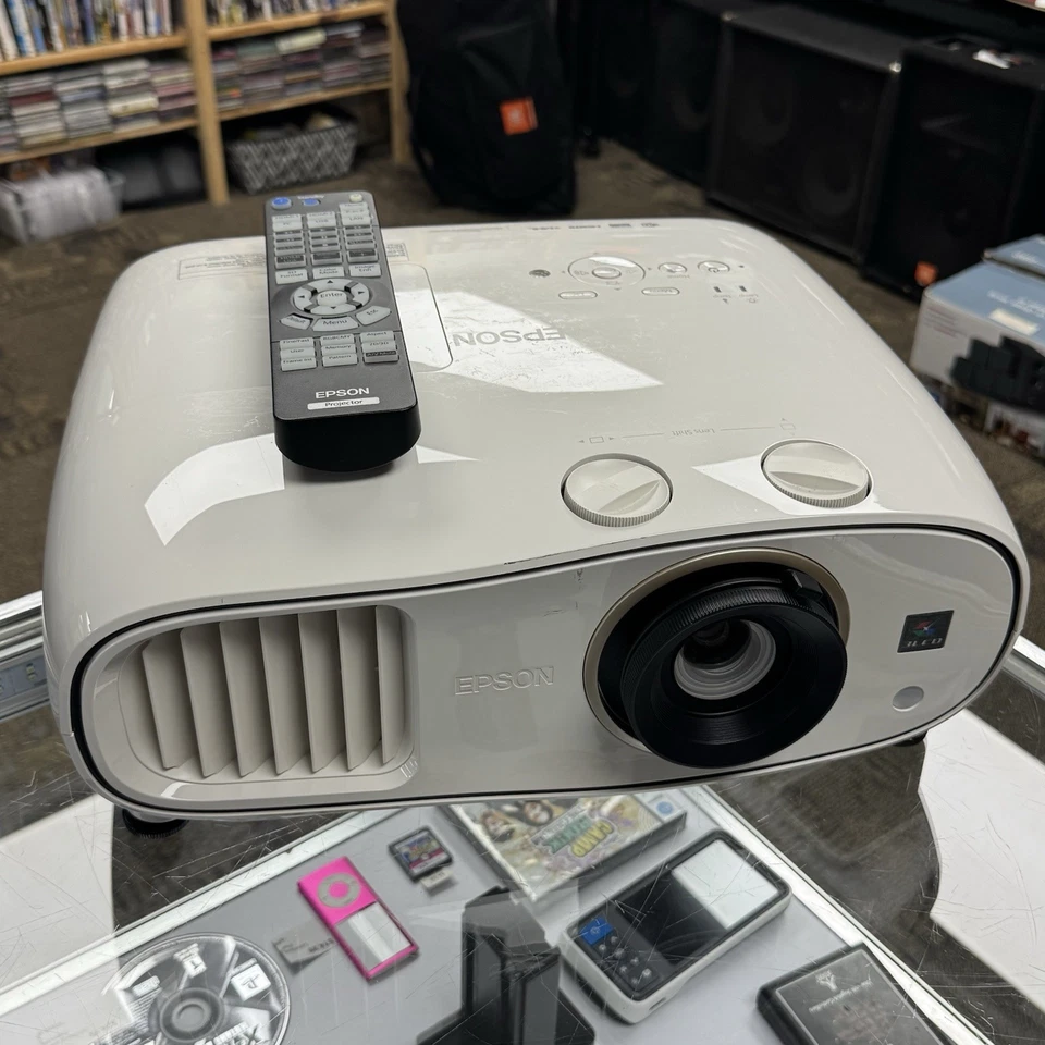 Epson Home Cinema 3700 1080p HD 3LCD Projector W/ Remote - Image 1 of 4