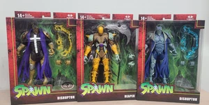 3 Stück Spawn 7 in Scale Actionfigur Disruptor, Platinum Edition & Reaper Bundle - Bild 1 von 13