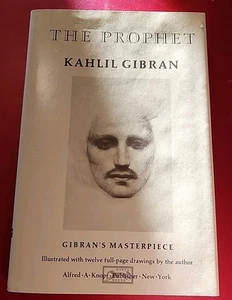 1983 The Prophet Vintage Hardcover Book With Dust Jacket By Kahlil Gibran - Picture 1 of 2