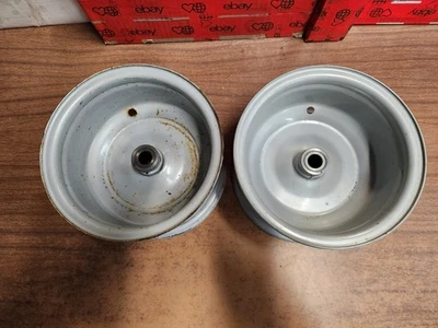 Llantas delanteras de tractor de césped de 8" tenían neumáticos de 16x6,50-8 aptos para husillos de 3/4" Foto 1 de 4