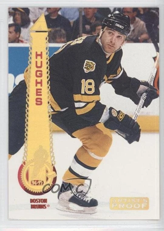 1994-95 Pinnacle Artist's Proof Brent Hughes #510 - Image 1 of 2
