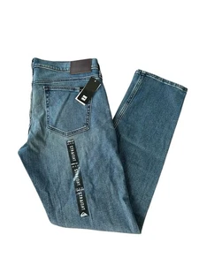 Quiksilver Herren Jeans Revolver Straight Fit Blau Größe 34 X 32 Neu - Bild 1 von 21