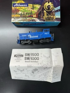 HO Athearn Conrail SW1500 angetriebene Diesellok All-Whl Abholung ungeprüft - Bild 1 von 7