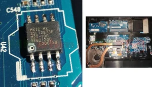 Clevo NB50TZ BIOS CHIP U42 - NEU, PROGRAMMIERT, UEFI und CSM (ENTSPERRT) - Bild 1 von 11