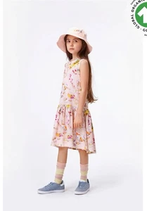 Molo Long Sleeve Dress – Size 110/116 cm (5–6Y) floral popsicle sticks cadence - Picture 1 of 5