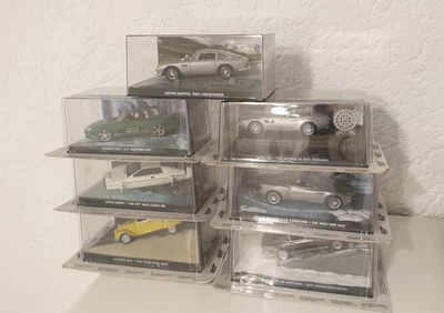 James Bond 007 Modellauto Collection 7 Fahrzeuge - Bild 1 von 4