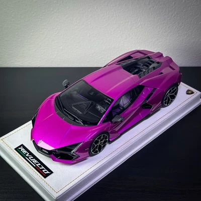 1/18 MR Collection Lamborghini Revuelto - Viola Bast - #03/99 - LAMBO058SE4 - Image 1 of 4