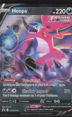 Hoopa V SWSH176 Promo Pokemon SWSH: Sword & Shield Promo Cards - Image 1 of 2