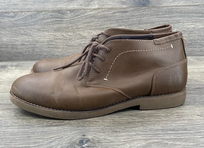 Dexter Comfort Memory Foam Lace Up Ankle Chukka Boots Men's Size 11.5 Tan Brown - Image 1 of 4