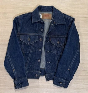 🇺🇸Vintage 1960s Levis Strauss & Co. BIG E 70805-0217 KIDS denim jacket - Picture 1 of 4