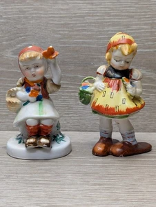 Vintage Occupied Japan Porcelain Girl Figurines – Hand Painted Collectibles - Bild 1 von 12
