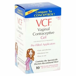 Gel anticonceptivo vaginal VCF aplicadores precargados libres de hormonas paquete de 10 quilates 2 - Imagen 1 de 3
