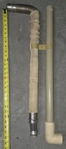 Monitor Heater Extra Long 28" Exhaust Flue & air Pipe extension - Picture 1 of 3