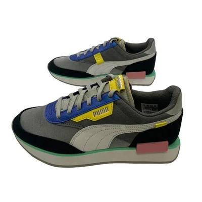 Zapatilla deportiva Puma Future Rider Royale gris violeta-puma negra para mujer EE. UU. 6,5 Foto 1 de 4