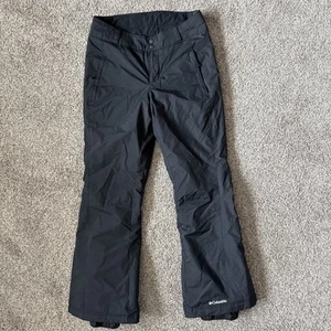 Pantaloni da sci Columbia Modern Mountain 2.0 medi donna neri foderati in pile neve - Foto 1 di 6