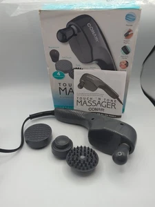 Conair Touch N Tone Portable Body Hand Massager Wand w/Multiple Attachments - Picture 1 of 5
