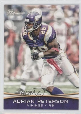 2012 Bowman Adrian Peterson #40 - Image 1 of 2