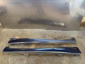 GENUINE VW SCIROCCO R R LINE PAIR X2 SIDE SKIRTS IN BLUE - Picture 1 of 19