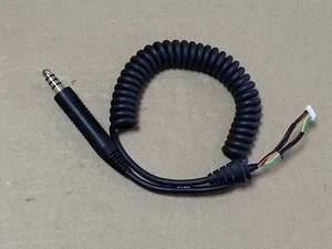 For FOR A20 Headset Cable - U174 Helicopter Plug Straight Cord - Picture 1 of 3