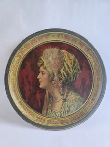 VINTAGE ADVERTISING JERSEY CREAM DRINK SERVING TRAY TAVERN BAR - Picture 1 of 7