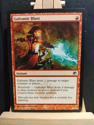 Galvanic Blast - Scars of Mirrodin - Common - NM to LP (see pics) - MTG - Image 1 of 2