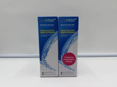 (2 PACK) Fit For LG LT1000P ADQ747935 MDJ64844601 Water Filter Cartridge Icepure - Image 1 of 3