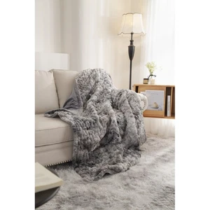 50x60" Faux Fur Throw, super soft, Machine Washable - Picture 1 of 24