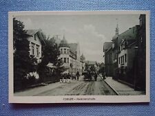 alte Ansichtskarte Postkarte AK Coburg Kasernenstraße Albrecht`sche Hofbuchhdlg.