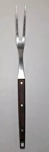 Vintage Ekco 11.75" Meat Fork Carving Serving Stainless Steel USA - Picture 1 of 5