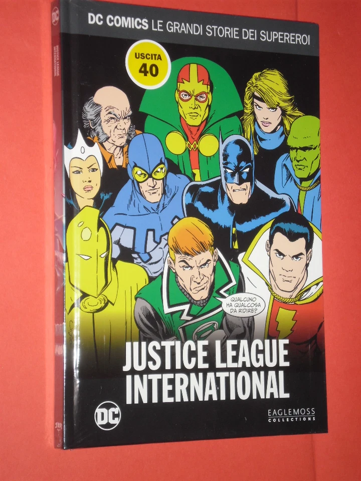 DC COMICS- GRANDI STORIE SUPEREROI- N°40- JUSTICE LEAGUE- SIGILLATO- EAGLEMOSS - Immagine 1 di 1