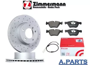 JUEGO DE FRENOS ZIMMERMANN / BREMBO 348mm WK PERFORADO DELANTERO BMW SERIE 3 E90 E92 335 X1 - Imagen 1 de 1