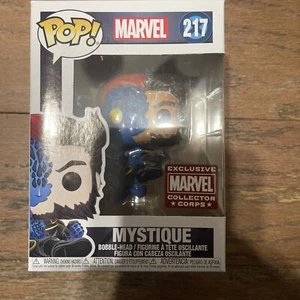 Funko Pop! Figura de vinilo Mystique #217 de Marvel exclusiva de Marvel Collector Corps - Imagen 1 de 6