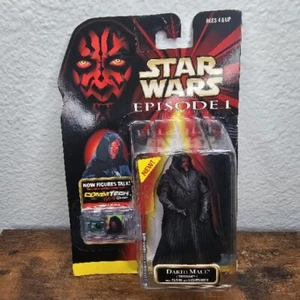 Star Wars Episode 1 CommTech Darth Maul Tatooine Carded Figure - Picture 1 of 4